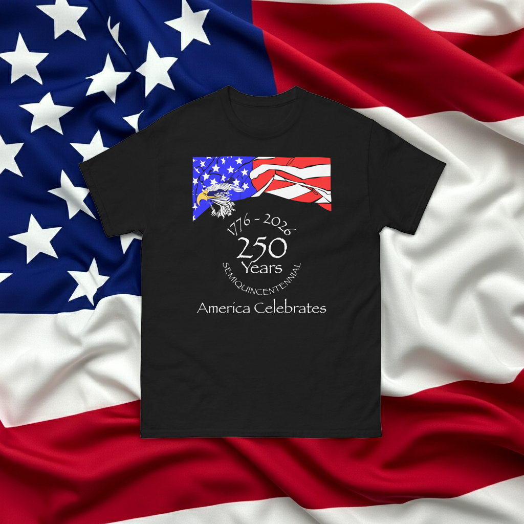 America Celebrates 250 Years Unisex classic tee